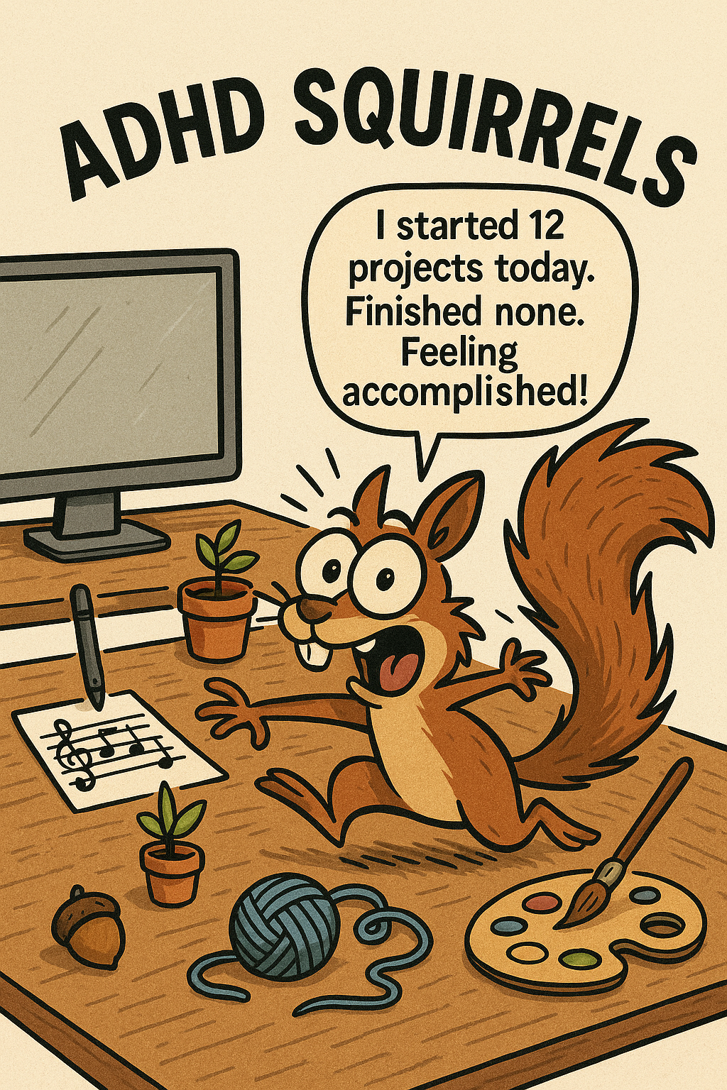ADHD Squirrel